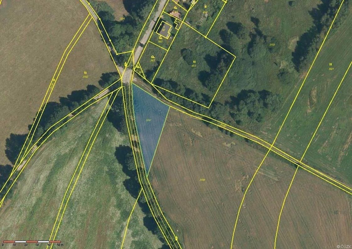 Prodej zemědělský pozemek - Hradiště, Nová Bystřice