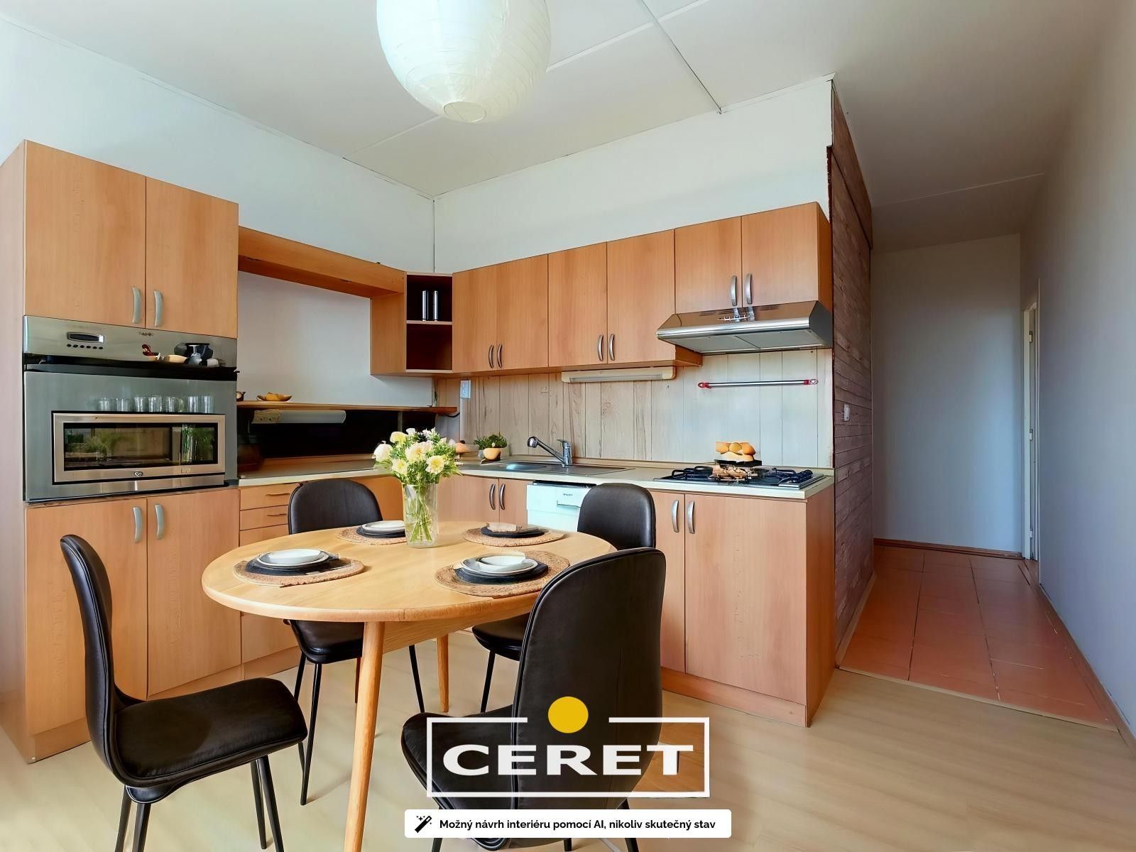 Prodej byt 2+1 - Svahová, Chomutov, 52 m²