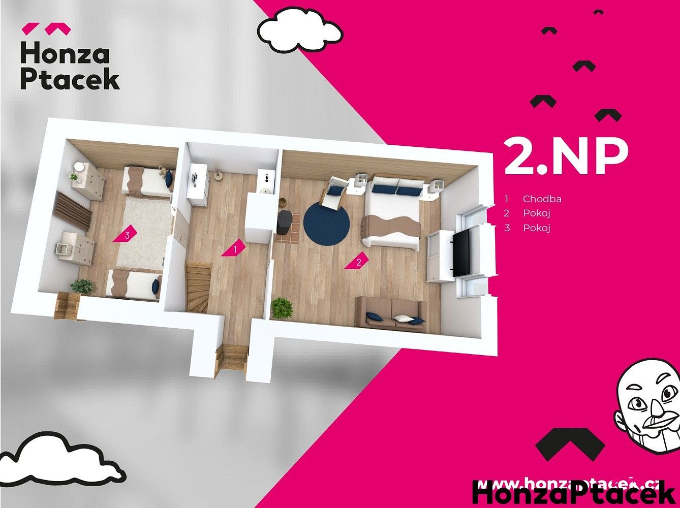 Prodej chalupa - Lhota pod Radčem, okres Rokycany, Plzeňský kraj, 154 m² - 5
