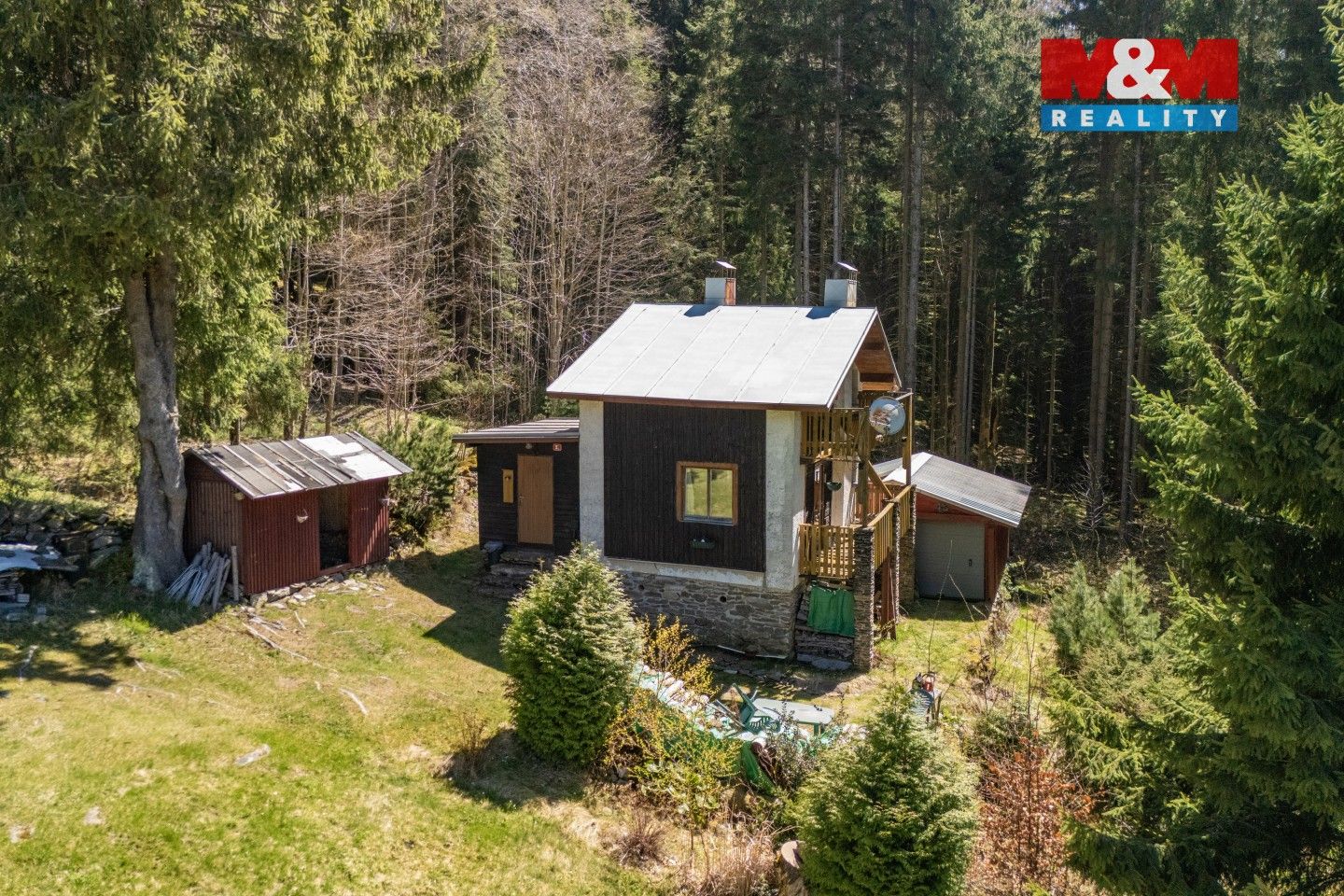 Chaty, Špičák, Železná Ruda, 65 m² - 1