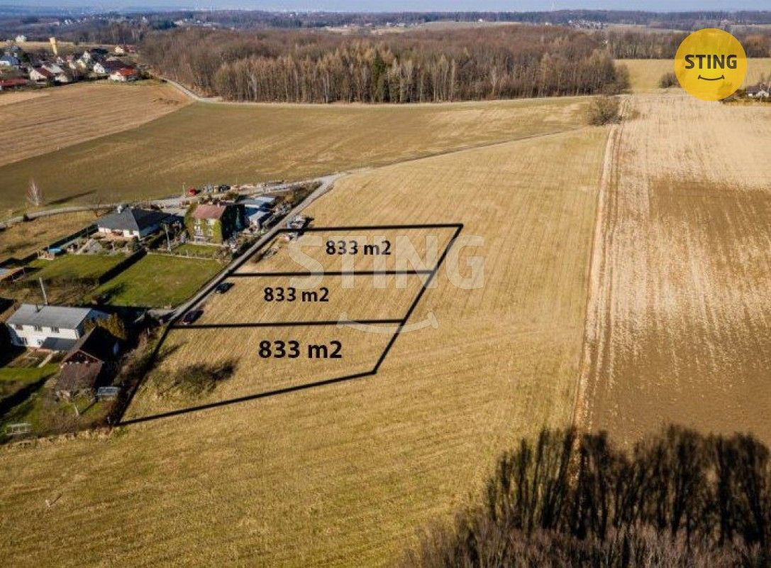 Pozemky pro bydlení, Lískovec, Frýdek-Místek, 833 m²