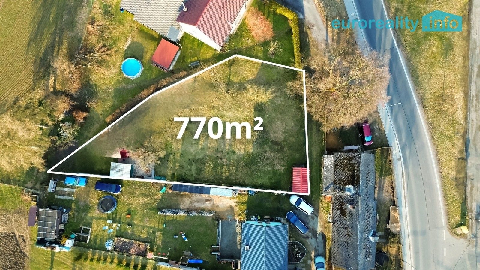 Pozemky pro bydlení, Plužná, 774 m²