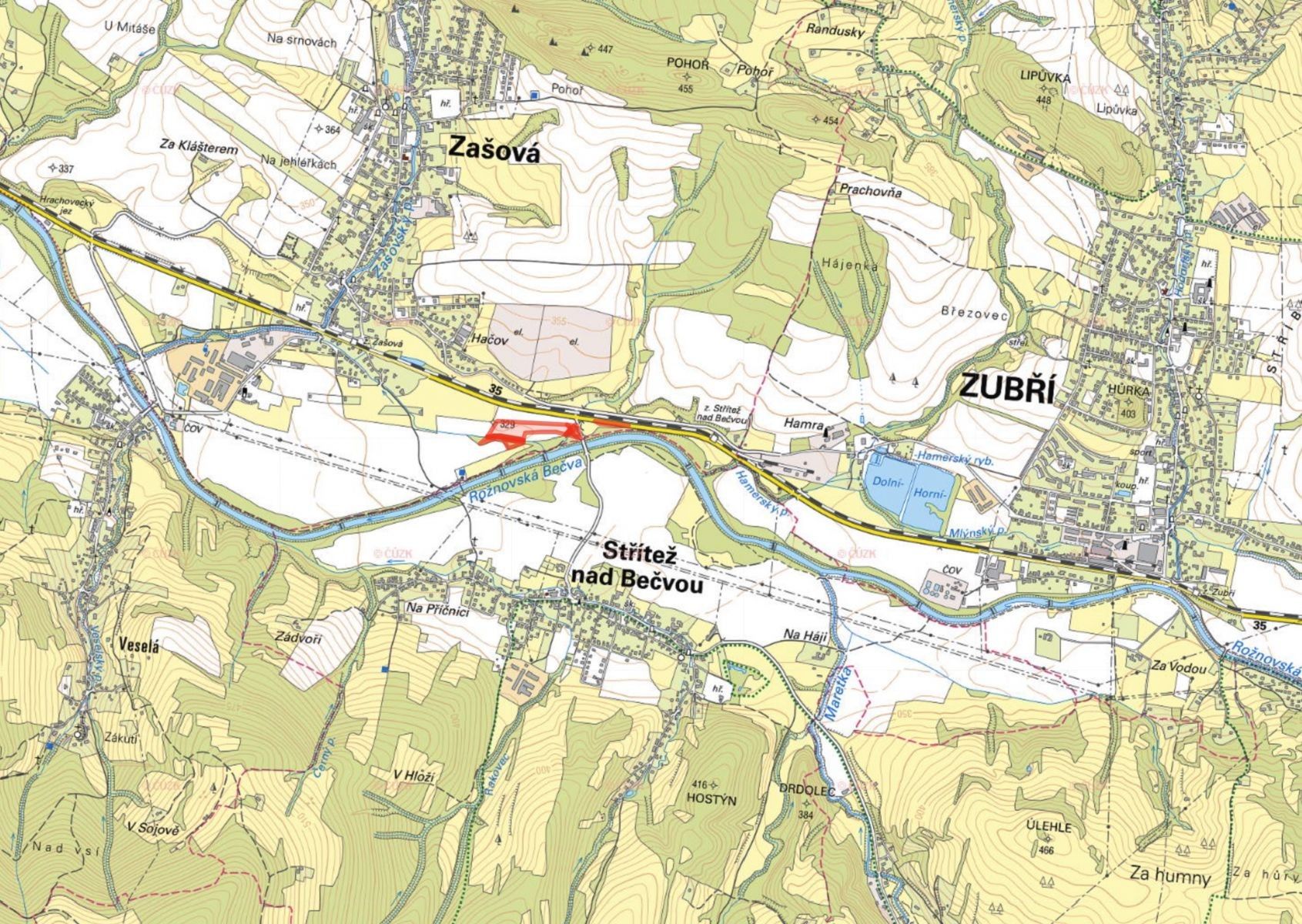 Prodej zemědělský pozemek - Zašová