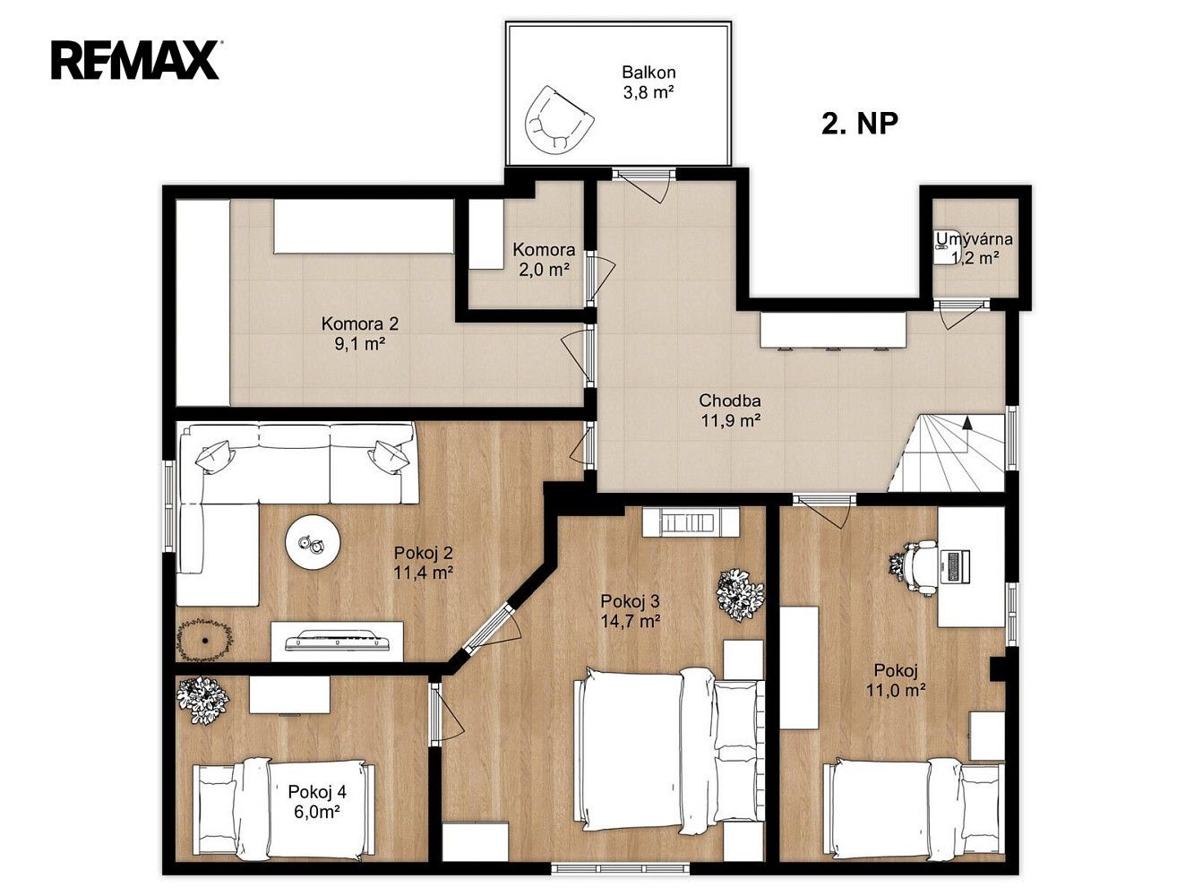 Prodej rodinný dům - Čerčany, okres Benešov, Středočeský kraj, 178 m² - 5