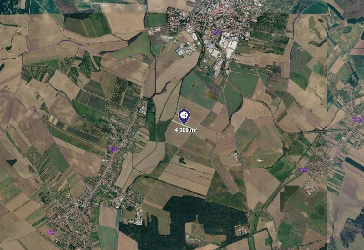 Zemědělské pozemky, Svatobořice-Mistřín, 4 295 m² - 2