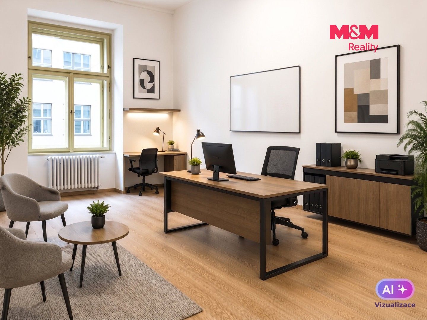 Pronájem kancelář - náměstí Míru, Praha, 74 m² - 5