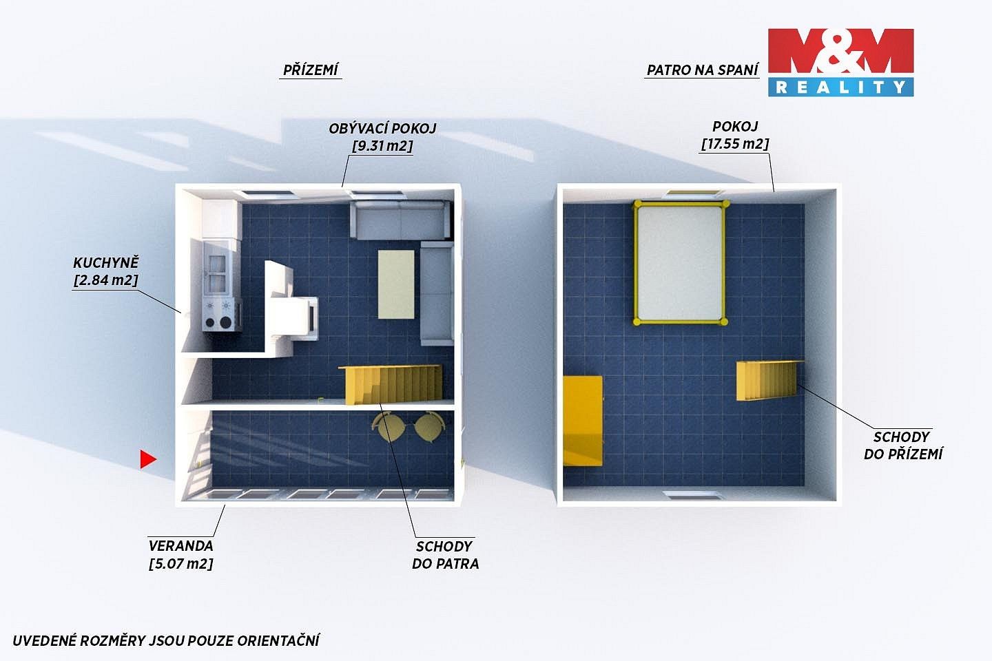 Prodej chalupa - Nižbor - Stradonice, okres Beroun, Středočeský kraj, 35 m² - 5