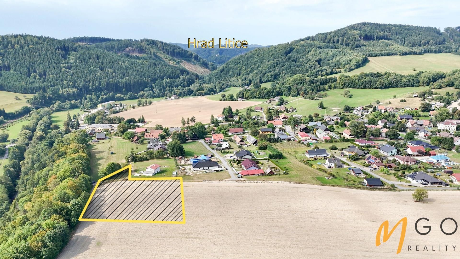 Pozemky pro bydlení, Záchlumí, Ústí nad Orlicí, 3 451 m² - 2