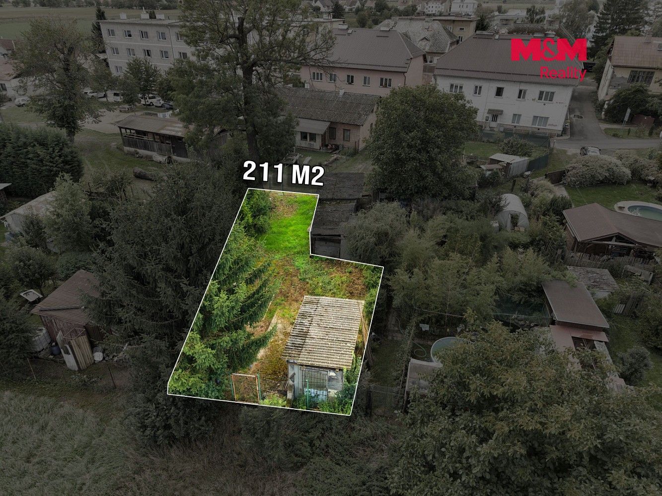 Prodej zahrada - Křešice, okres Litoměřice, Ústecký kraj - 2