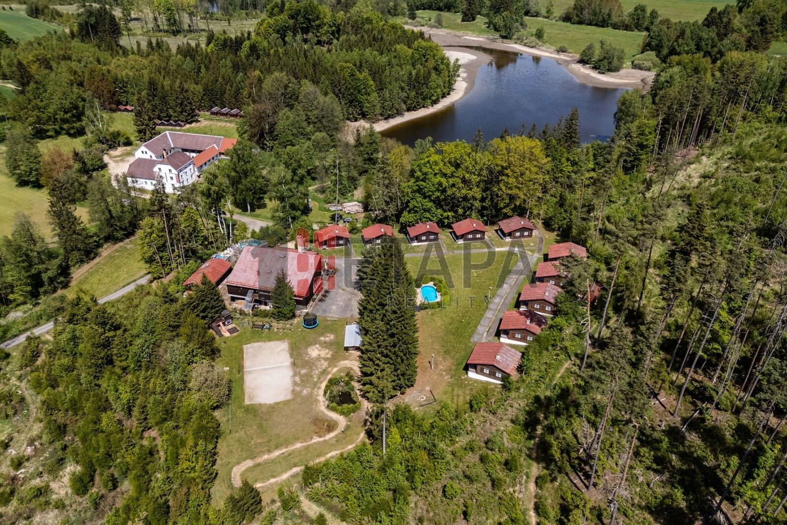 Ubytovací zařízení, Volfířov Brandlín, 981 m² - 1