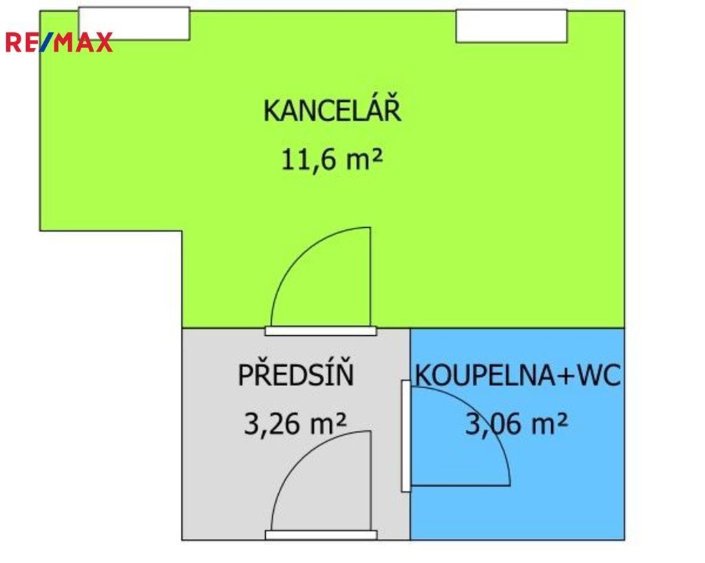 Kanceláře, Pražská, Znojmo, 18 m²