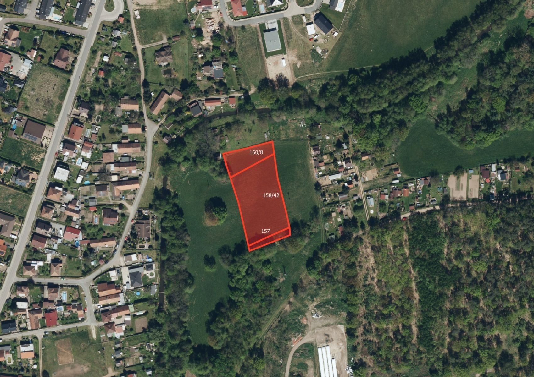 Zemědělské pozemky, Černá u Bohdanče - 2