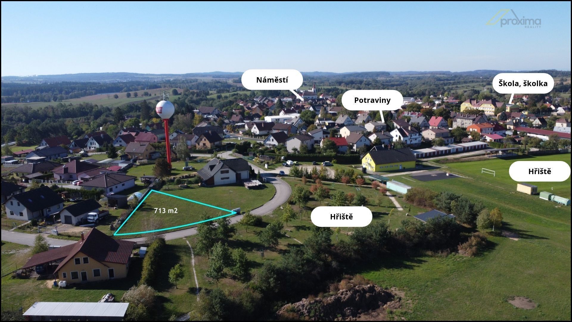 Pozemek pro bydlení · 713 m² · Nové Sídliště, Strmilov - 3