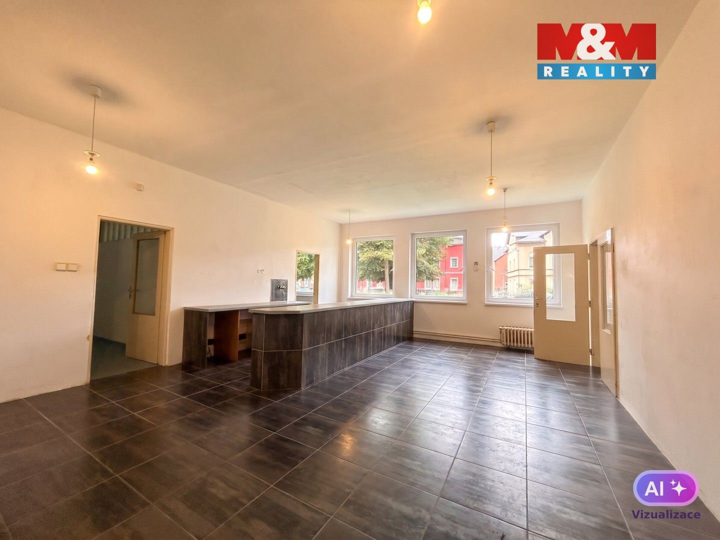 Obchodní prostory, Rakovnická, Děčín, 150 m² - 2