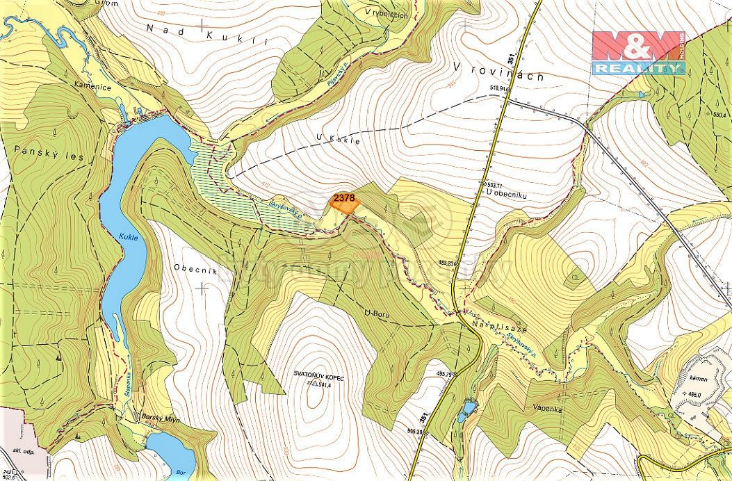 Prodej louka - Brzkov, okres Jihlava, Kraj Vysočina - 2