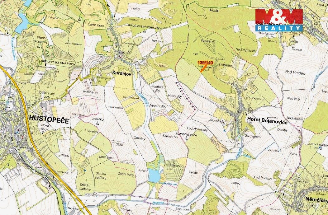 Prodej pozemek pro bydlení - Hustopeče u Brna, 693 01