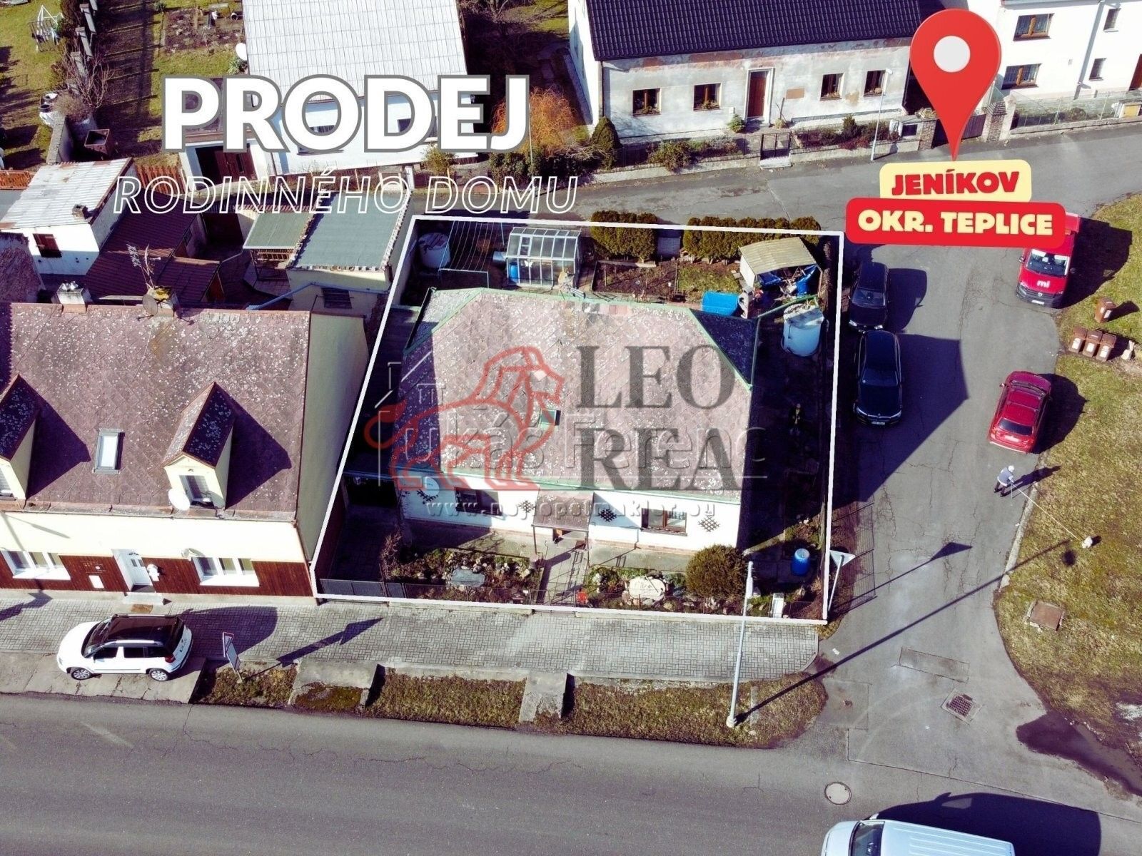 Rodinné domy, Jeníkov, Teplice, 130 m²