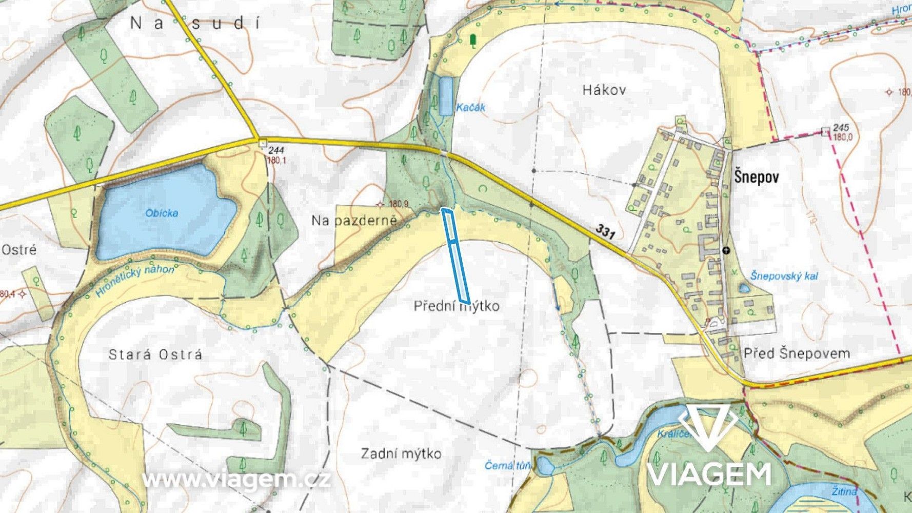 Zemědělský pozemek · Ostrá, okres Nymburk, Středočeský kraj - 3