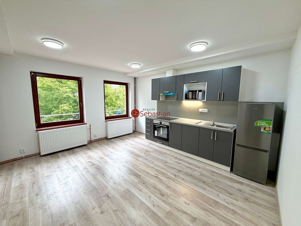 Byt 1+kk, 60 m²