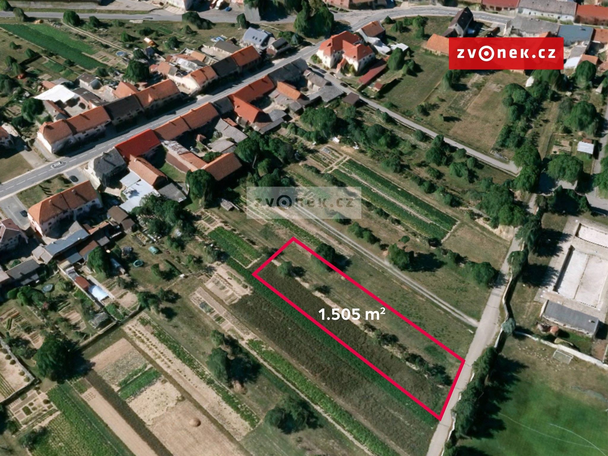 Pozemky pro bydlení, Radslavice, 1 505 m²