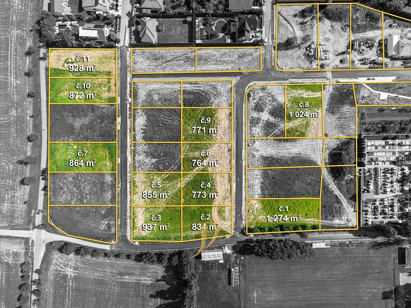 Pozemek pro bydlení, 780 m²