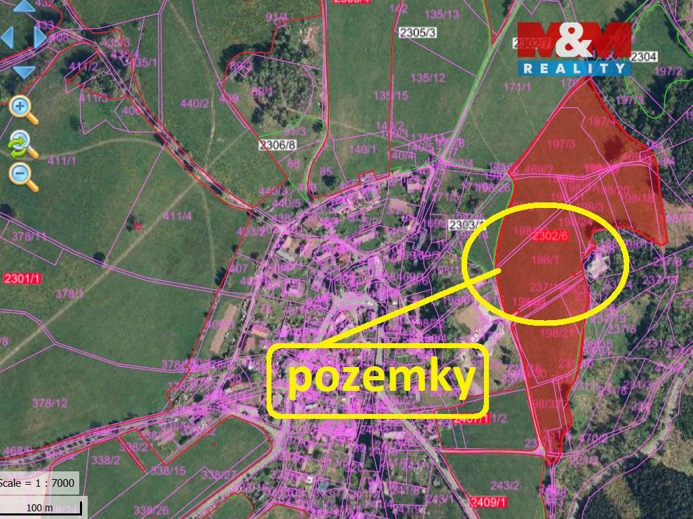 Prodej pozemek pro bydlení - Náchod, 547 01