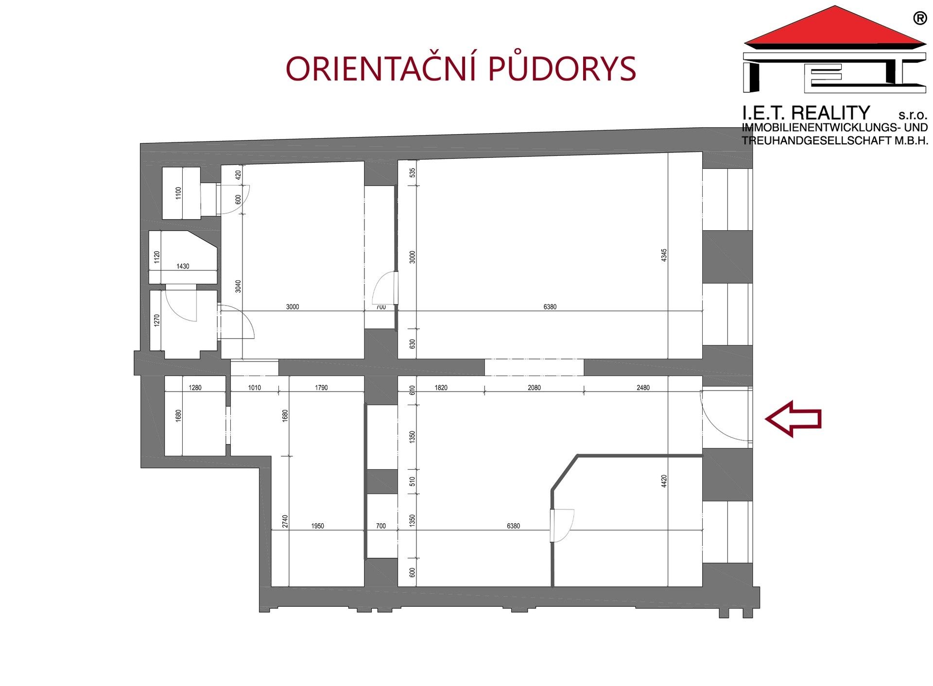 Pronájem obchodní prostory - Mendlovo náměstí, Brno, 85 m²