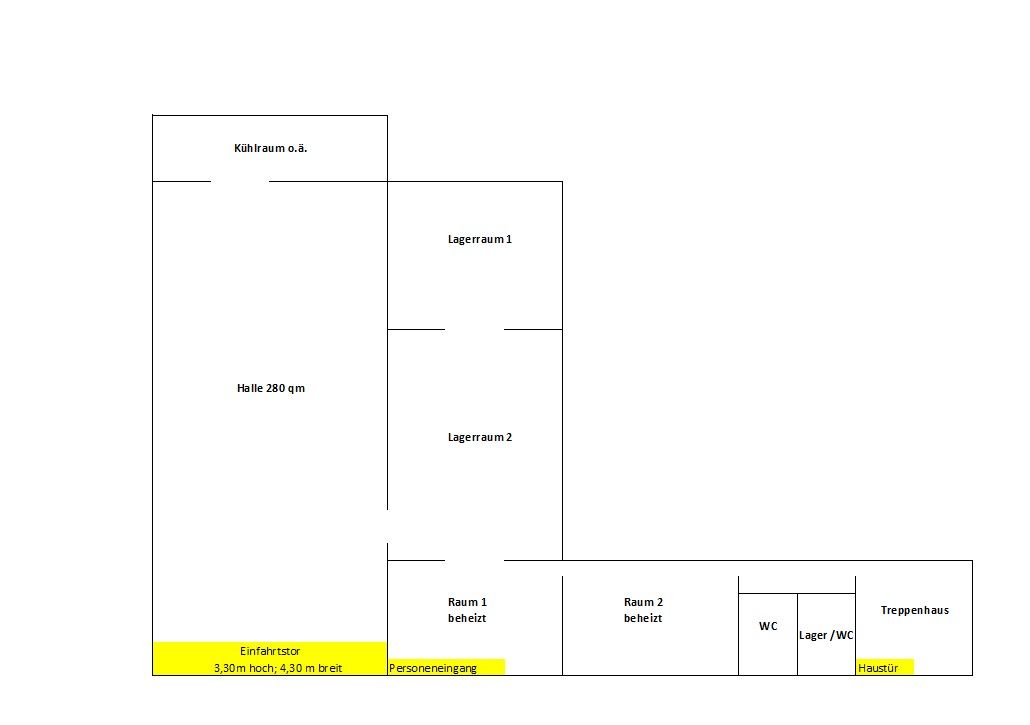 Obchodní prostory, Seelandstraße 32 Lübeck Rangenberg Schleswig-Holstein 23569, 420 m² - 2