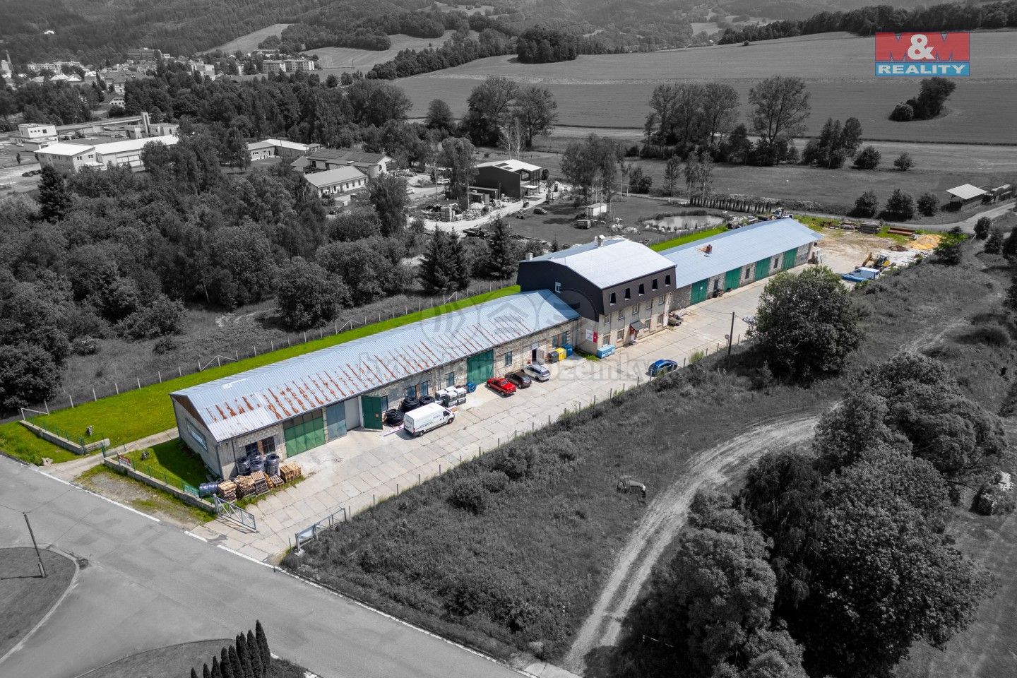 Výrobní prostory, Za Podjezdem, Jeseník, 1 485 m²