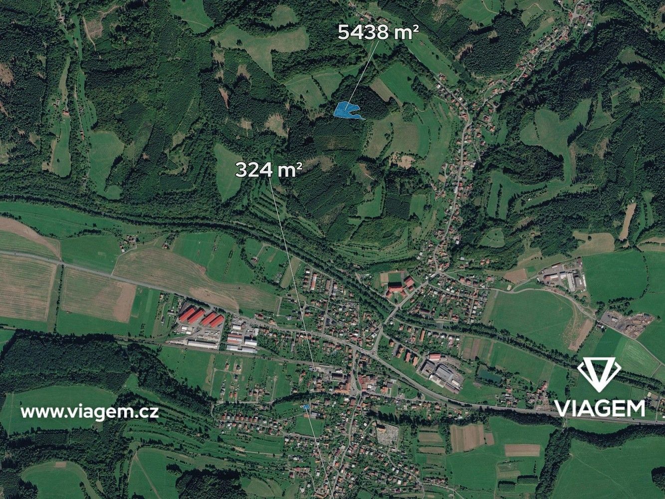 Prodej les - Hovězí, okres Vsetín, Zlínský kraj - 2