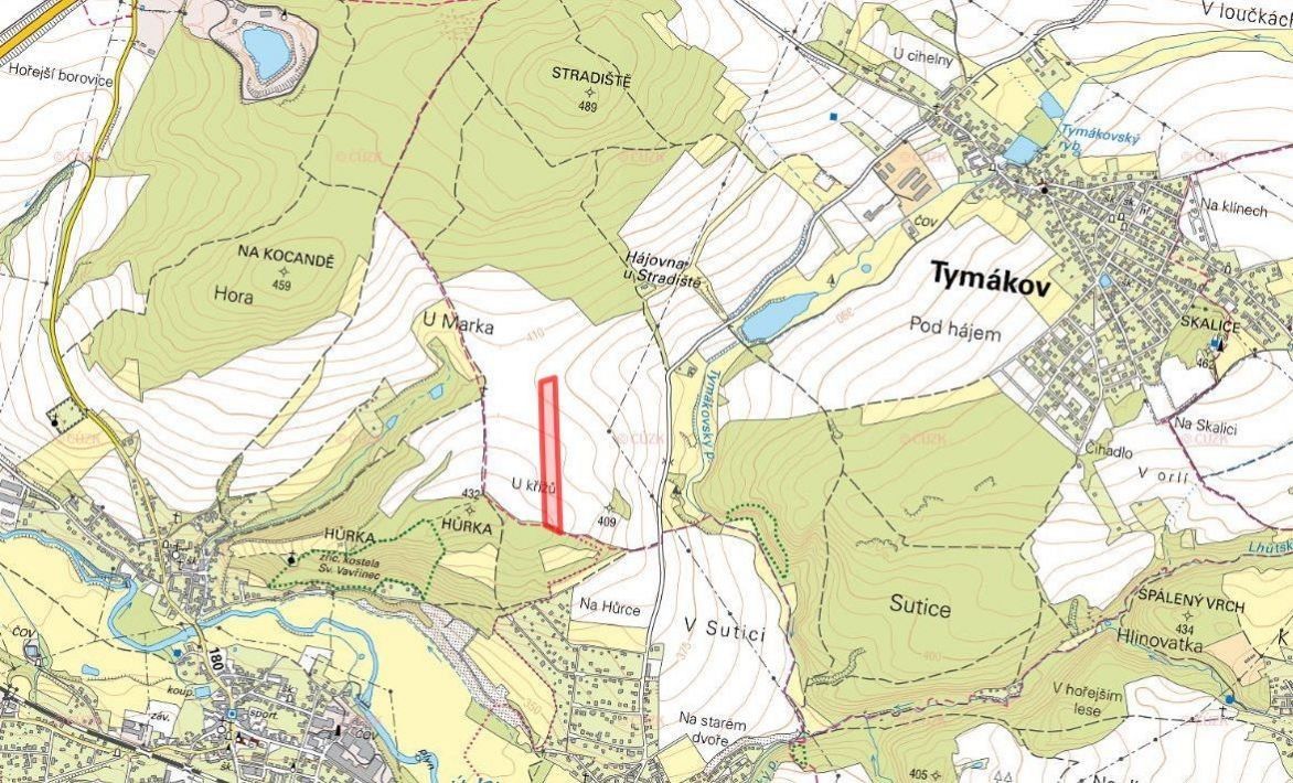 Prodej zemědělský pozemek - Tymákov