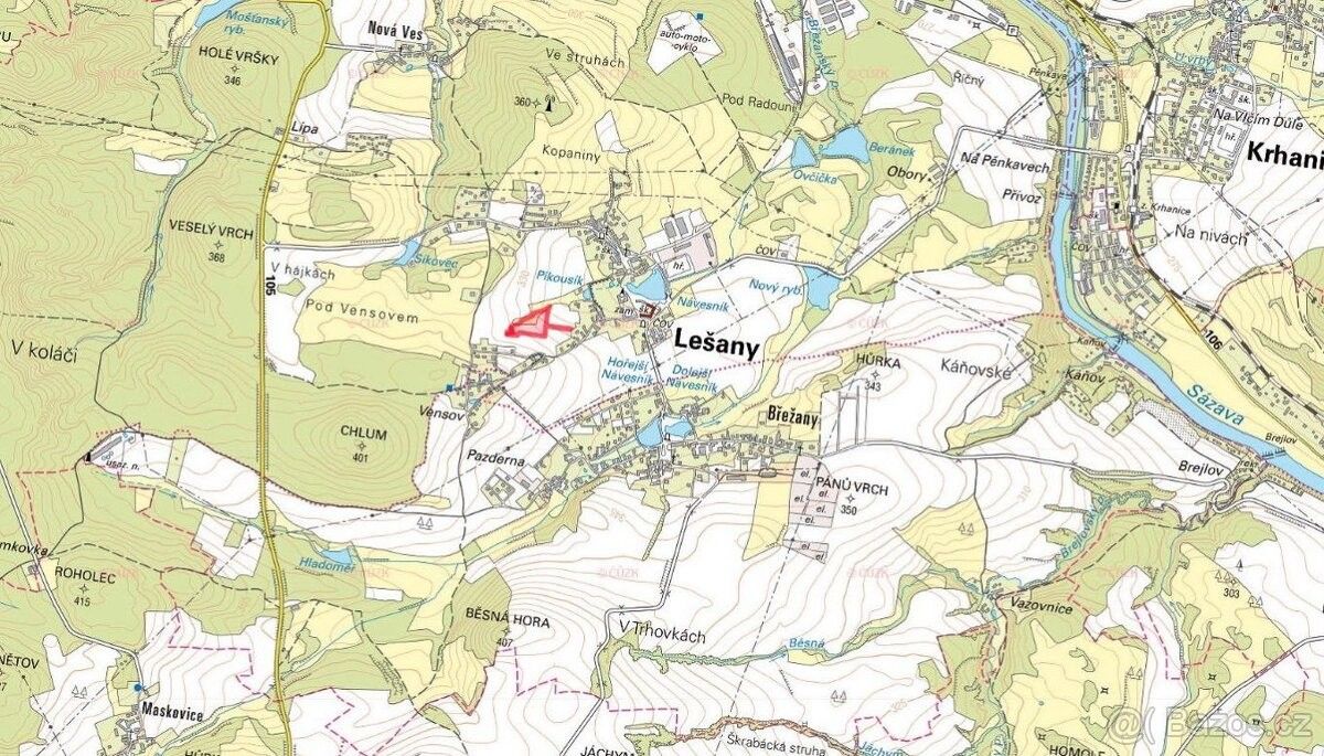 Prodej pozemek pro bydlení - Netvořice, 257 44