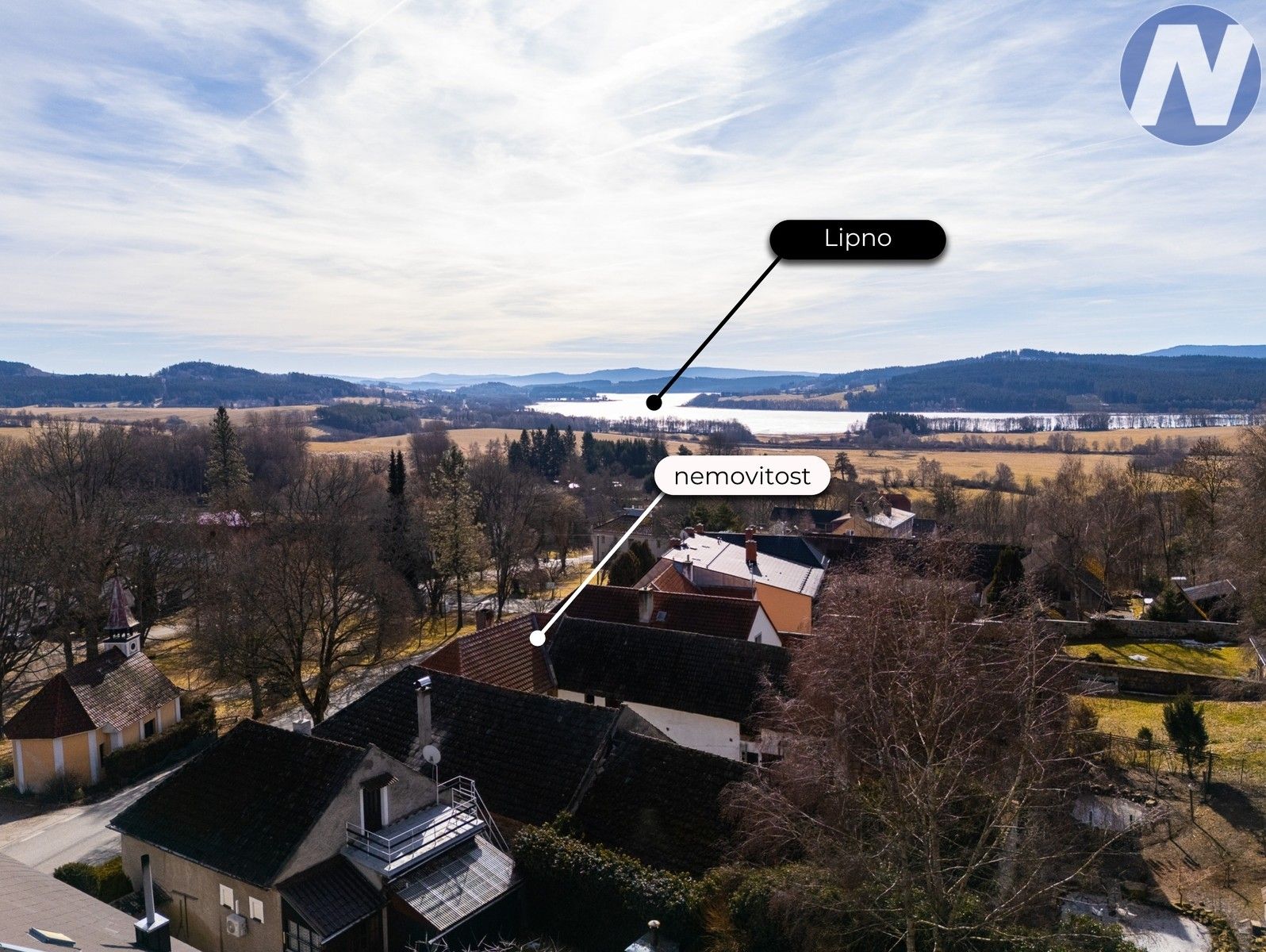 Prodej rodinný dům - Pernek, Horní Planá, 200 m²