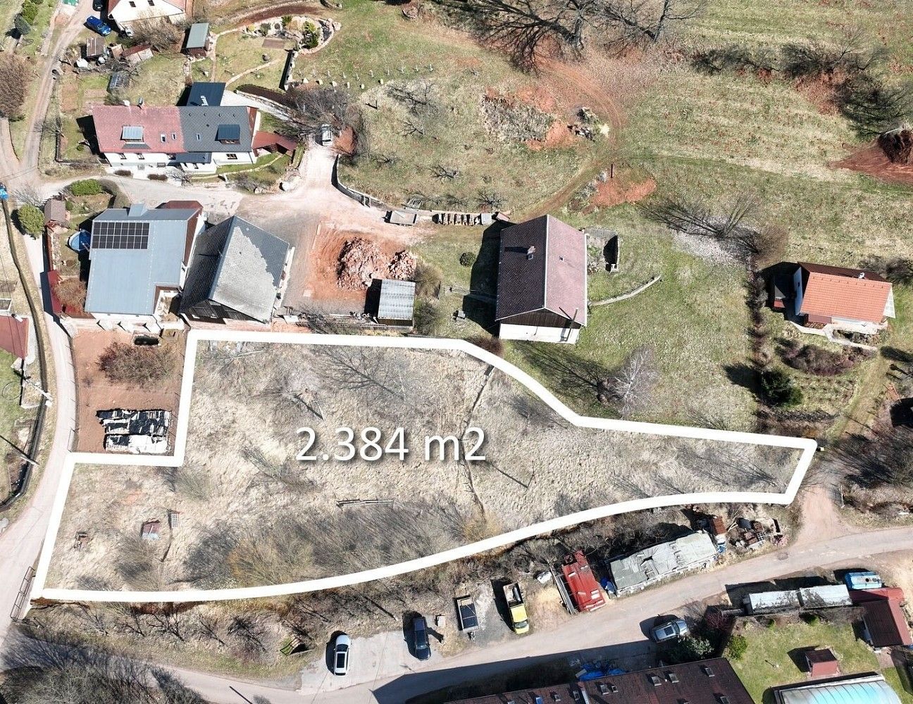Pozemek pro bydlení, 2 384 m²