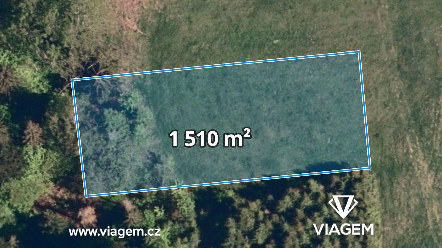 Zemědělský pozemek, 1 510 m²