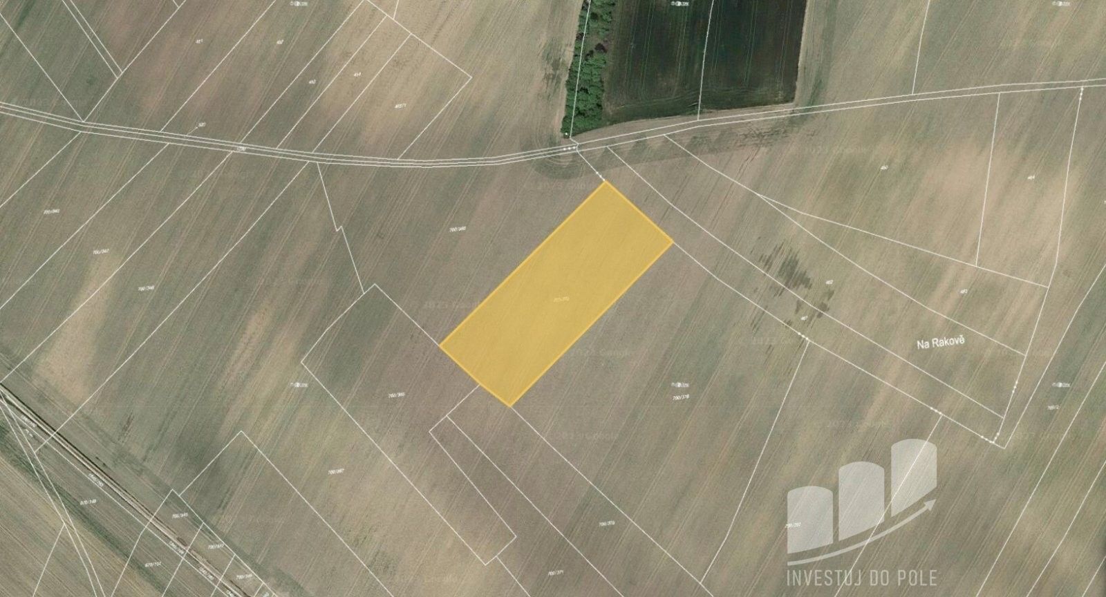 Prodej zemědělský pozemek - Krchleby, 1 889 m²