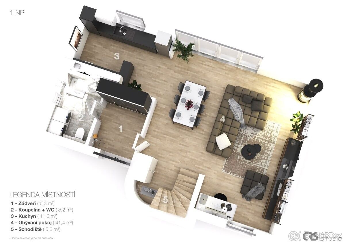 Prodej rodinný dům - Nučice, 252 16