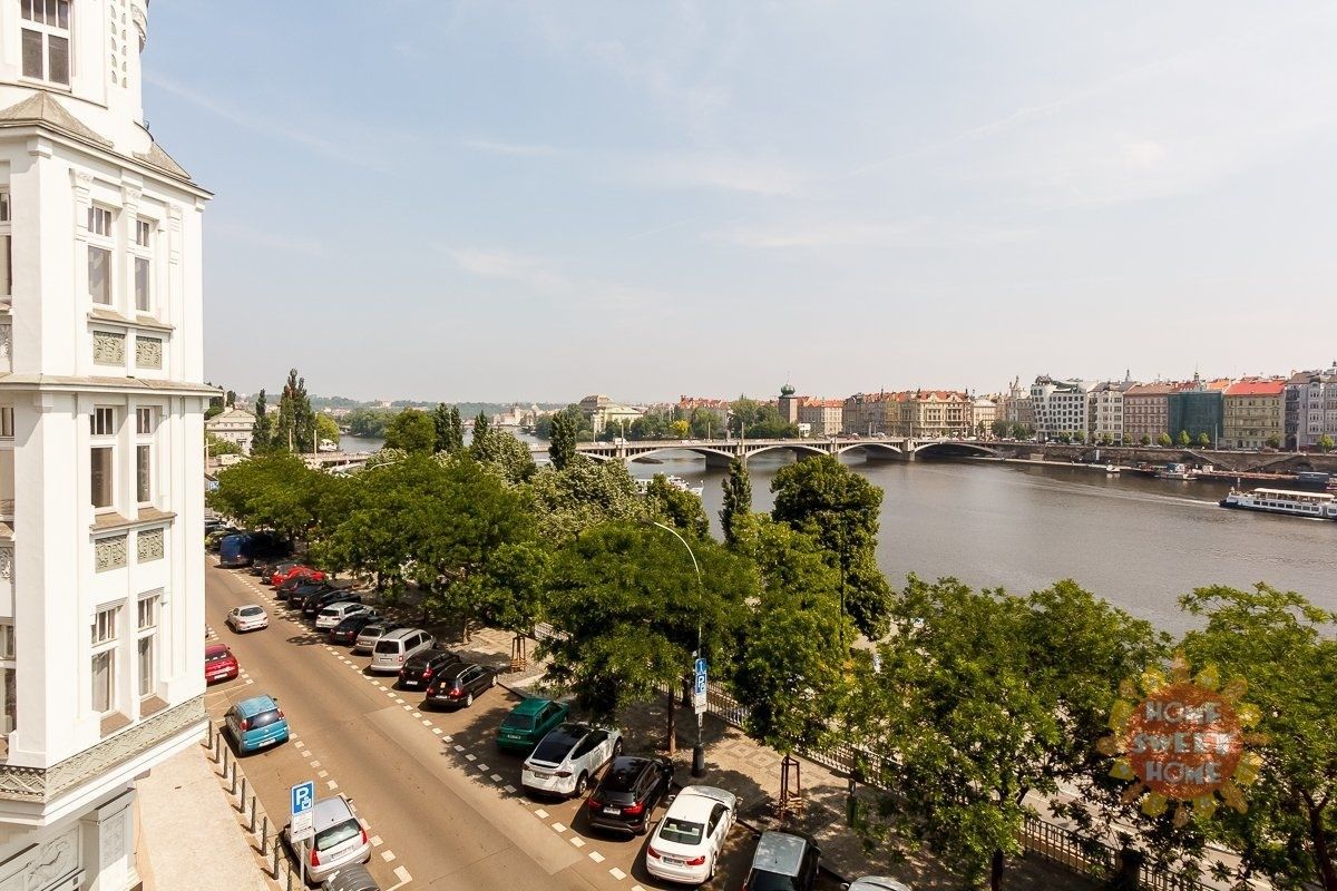 Pronájem byt 3+kk - Janáčkovo nábřeží 85, Praha Smíchov, 83 m² - 5