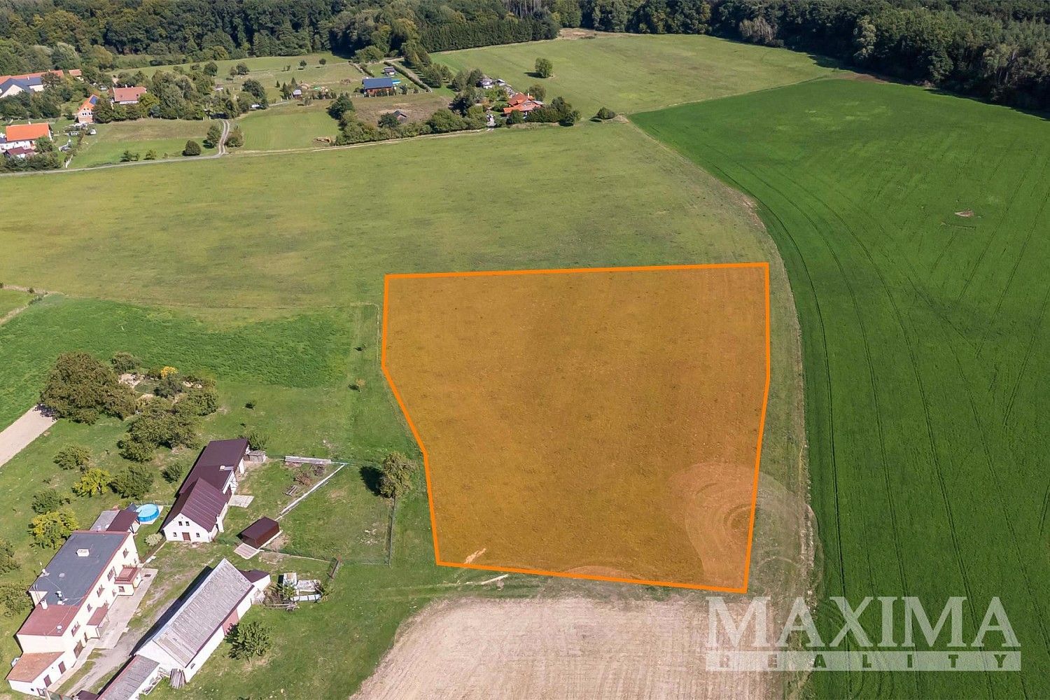 Zemědělské pozemky, Lhotky - Řehnice, okres Mladá Boleslav, Středočeský kraj - 1