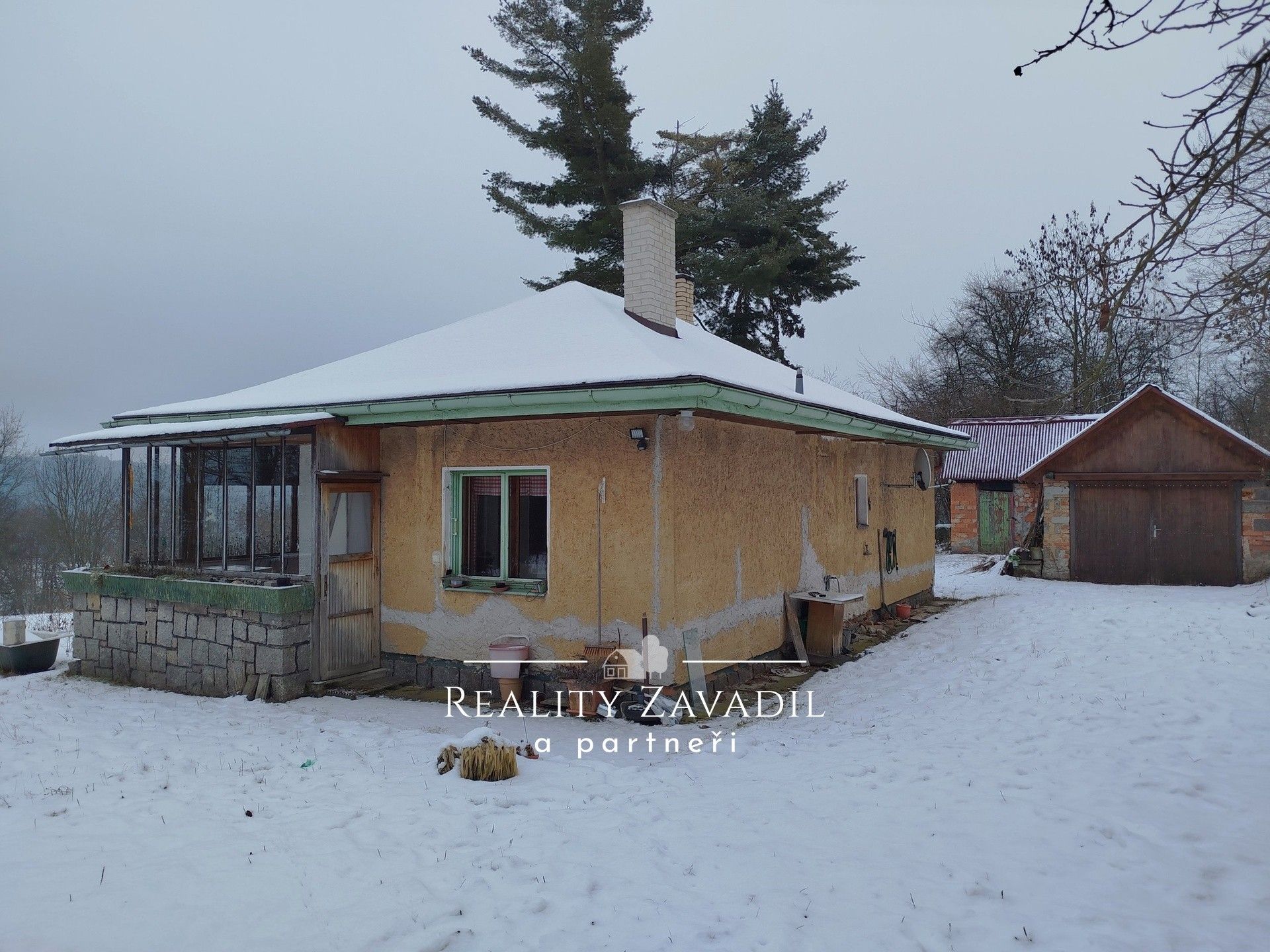 Rodinné domy, Hradové Střimelice, Stříbrná Skalice, 58 m²