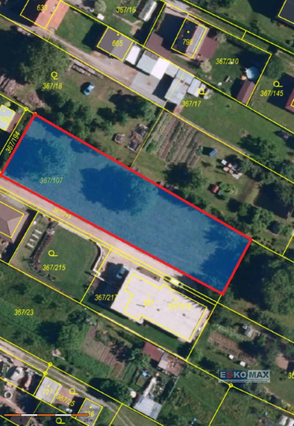 Pozemek pro bydlení, 1 422 m²