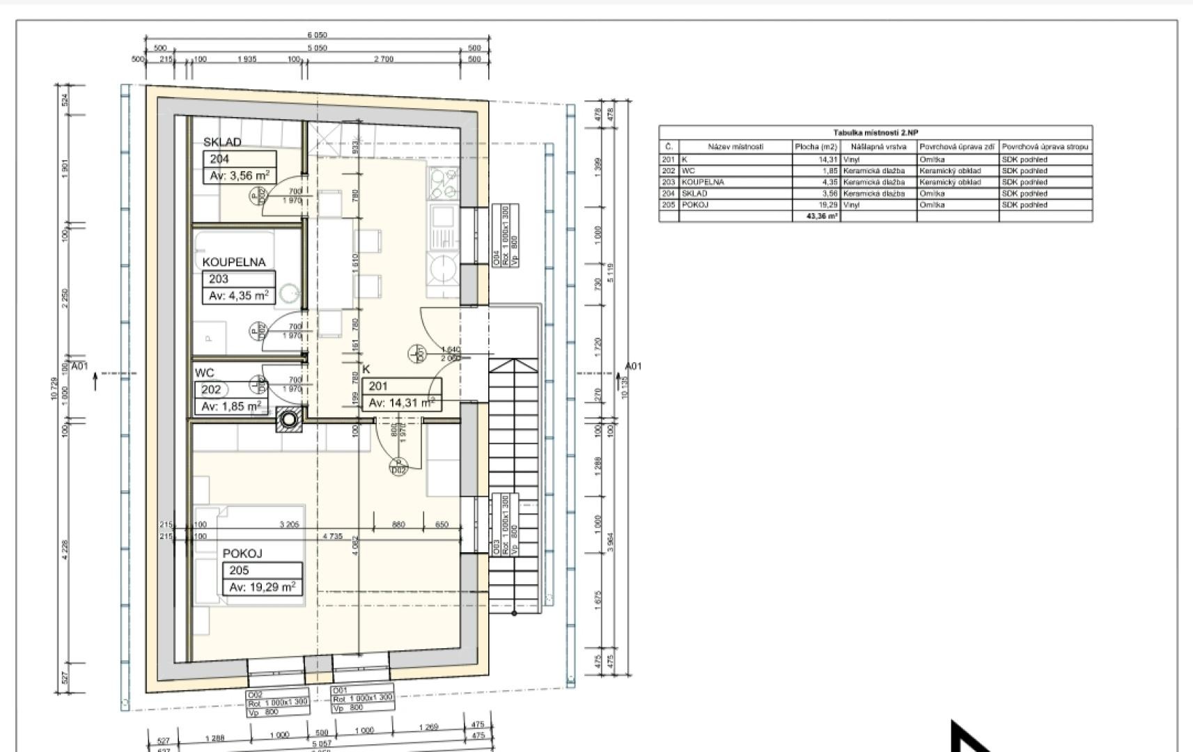 Prodej rodinný dům - Sázava, 100 m² - 5