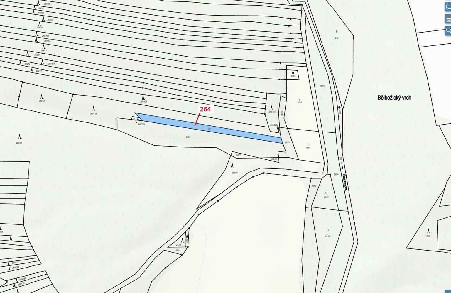 Pozemek · Břežany, okres Rakovník, Středočeský kraj - 3