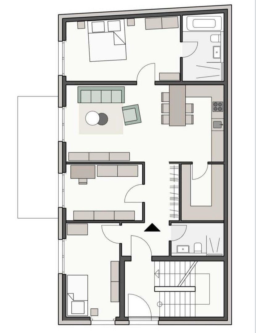 Prodej byt 4+1 - Blankenburger Str. 12 Berlin Niederschönhausen Berlin 13156, 84 m² - 5