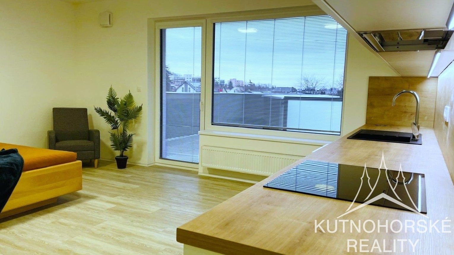 Pronájem byt 1+kk - Za Lidkou,Hlouška,Kutná Hora, 43 m²