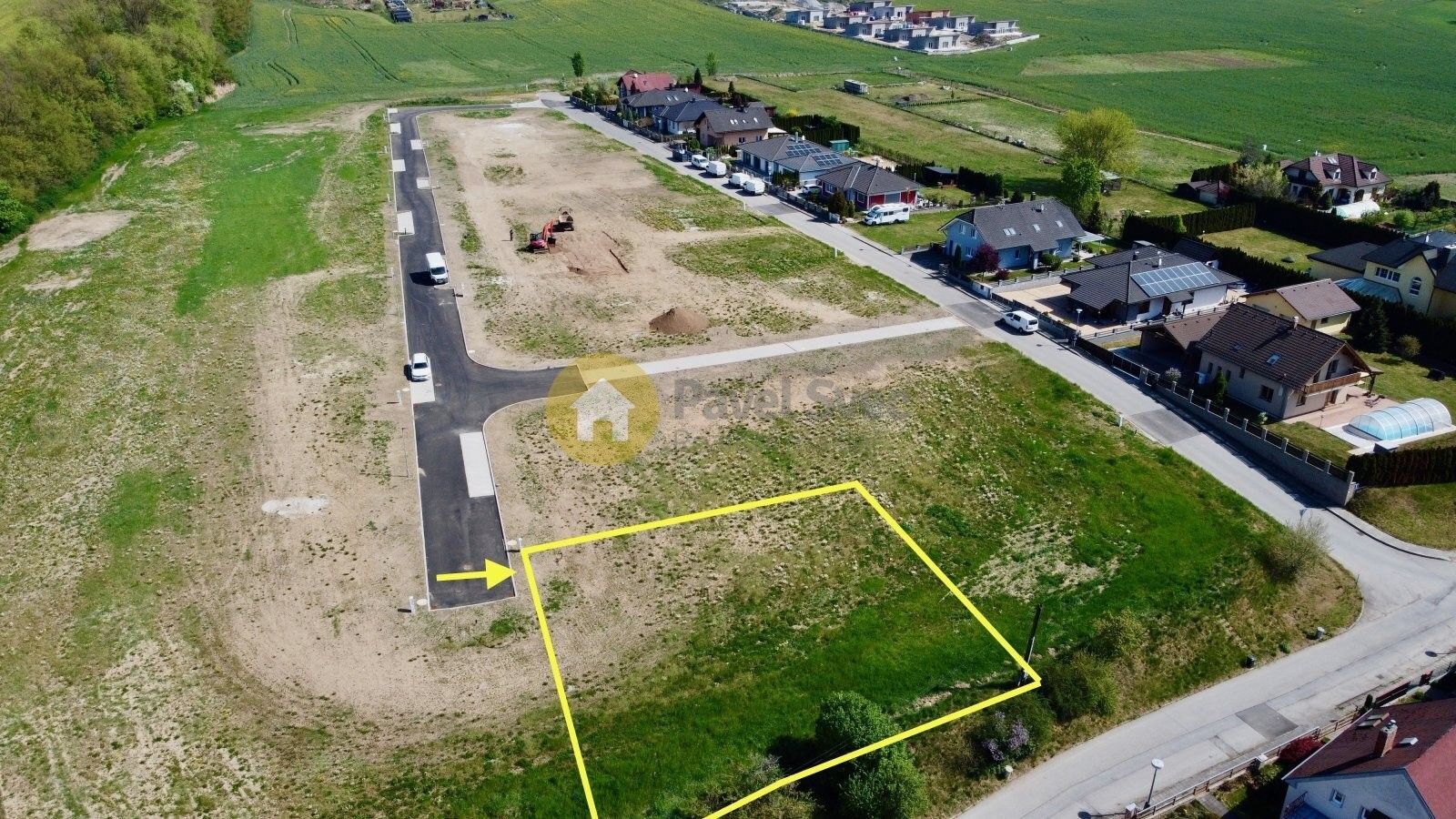 Pozemky pro bydlení, U Větrolamu 624, Strakonice Dražejov, 874 m²
