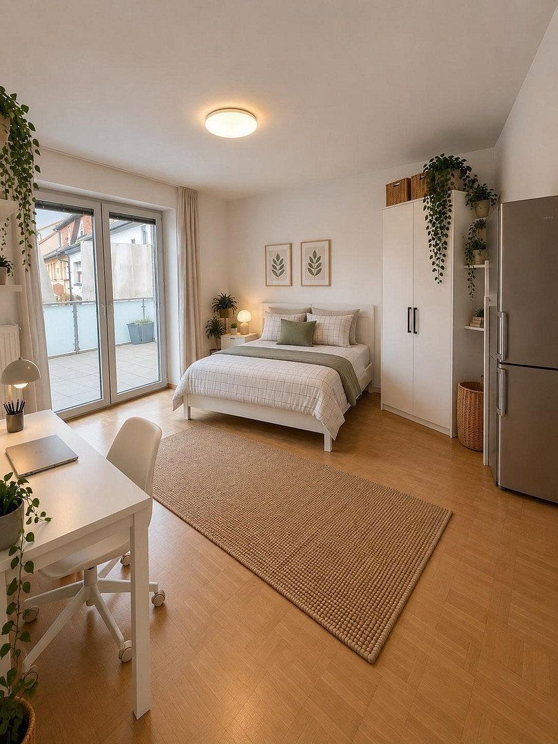 Pronájem byt 1+1 - Kaiserstr. 33, , Bádensko-Württembersko, 14 m² - 1