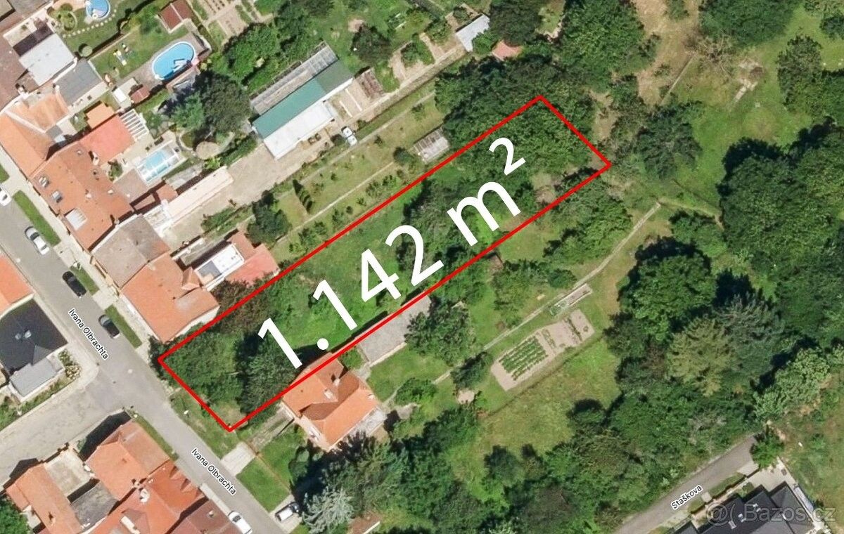 Prodej pozemek pro bydlení - Prostějov, 796 01, 1 142 m²