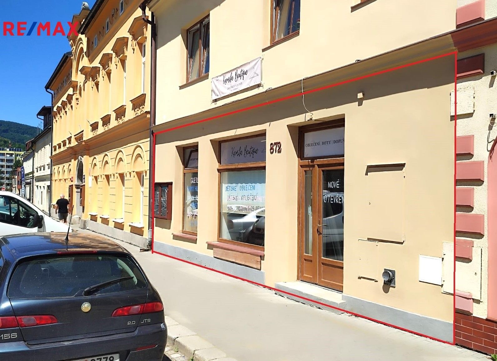 Obchodní prostory, 28. října 872, Jeseník, 106 m²