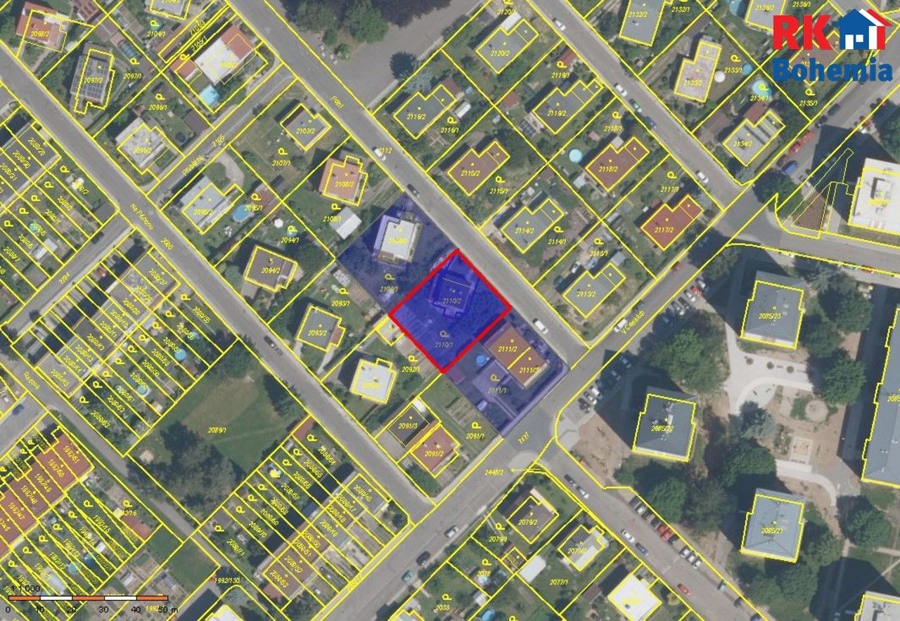 Prodej pozemek pro bydlení - Polní, Mnichovo Hradiště, 734 m²